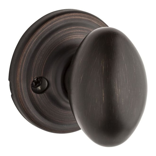 Laurel Knob Interior Single Cylinder Handleset Trim, Venetian Bronze